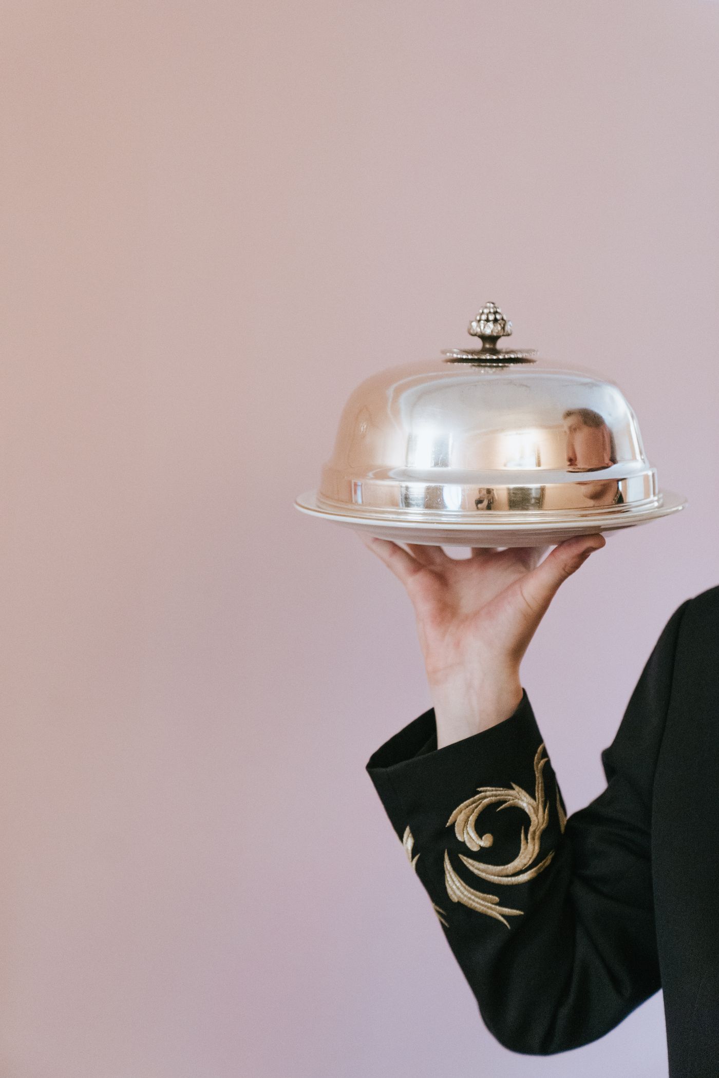 Hospitality and banquet event staff at a catered function