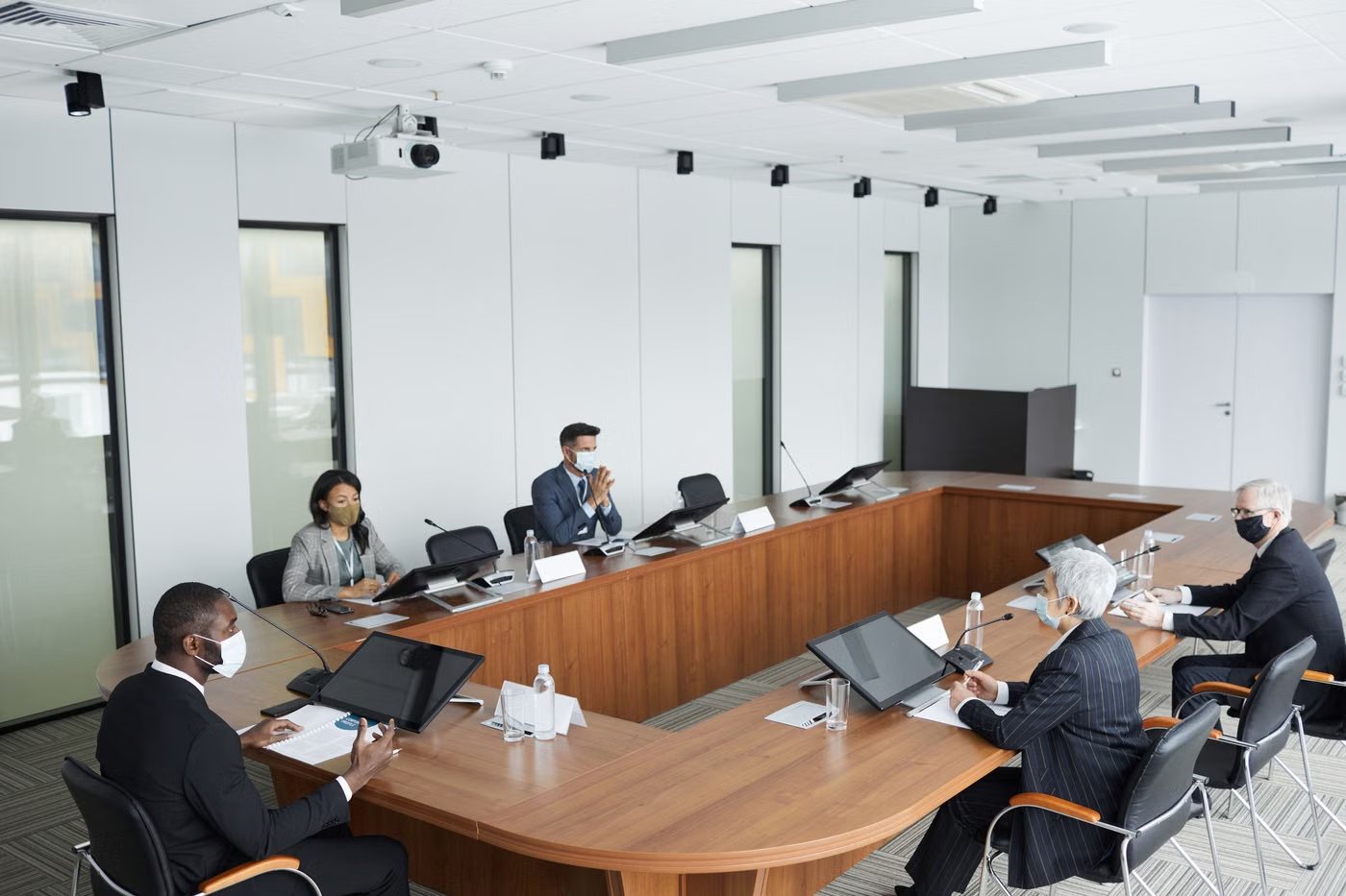 Board level recruitment and corporate governance meeting