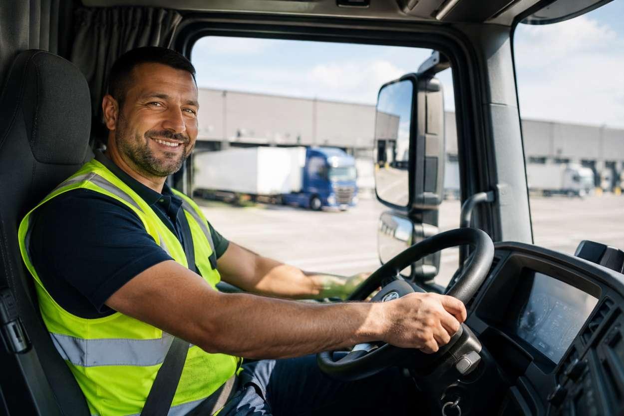 Pakistani drivers and transportation workers