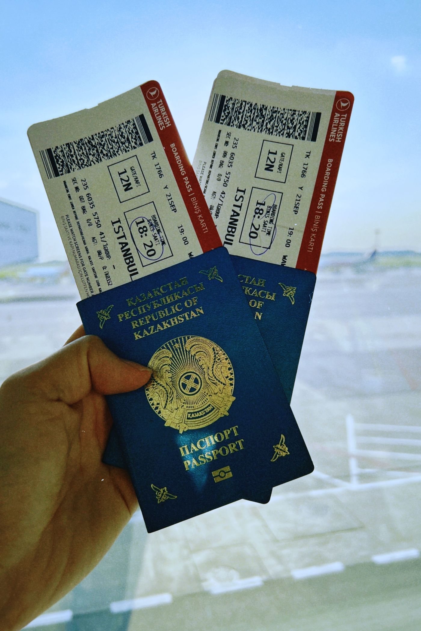Travel booking changes and support with passport and boarding pass