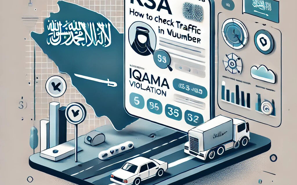 How to Check Traffic Violations in KSA Using Your Iqama Number: A Complete Guide