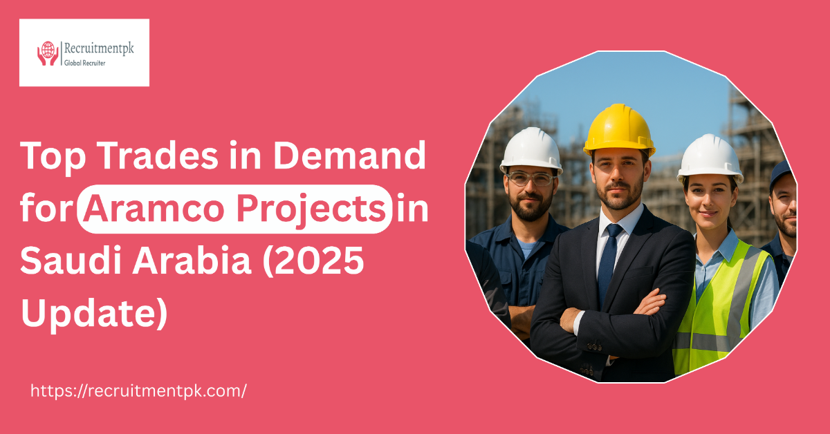 Top Trades in Demand for Aramco Projects in Saudi Arabia (2025 Update)