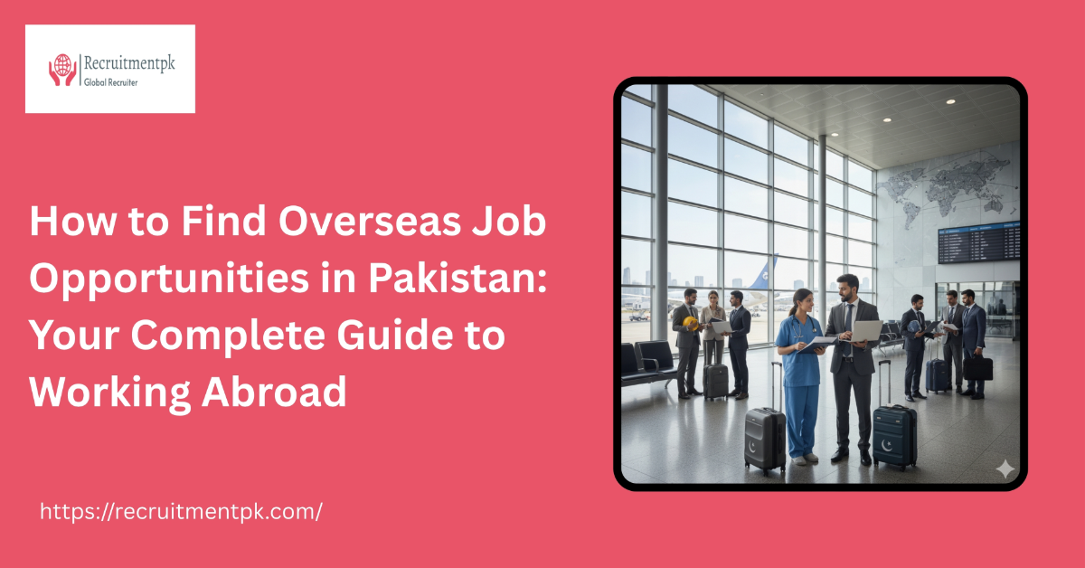 How to Find Overseas Job Opportunities in Pakistan: Your Complete Guide to Working Abroad