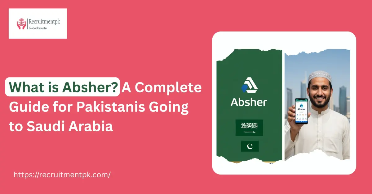 What is Absher? A Complete Guide for Pakistanis Going to Saudi Arabia
