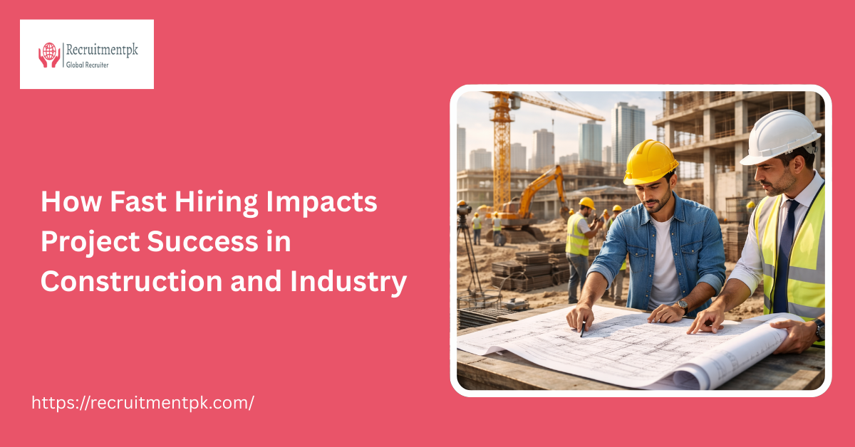 How Fast Hiring Impacts Project Success in Construction and Industry
