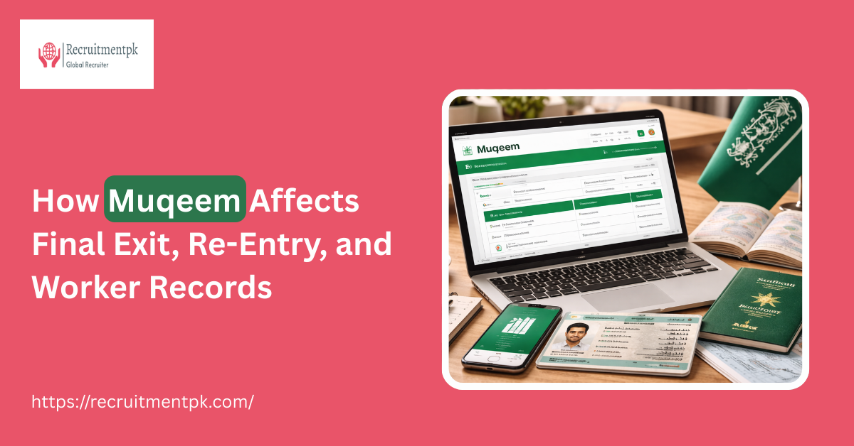 How Muqeem Affects Final Exit, Re-Entry, and Worker Records