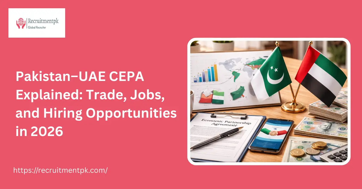 Pakistan–UAE CEPA Explained: Trade, Jobs, and Hiring Opportunities in 2026