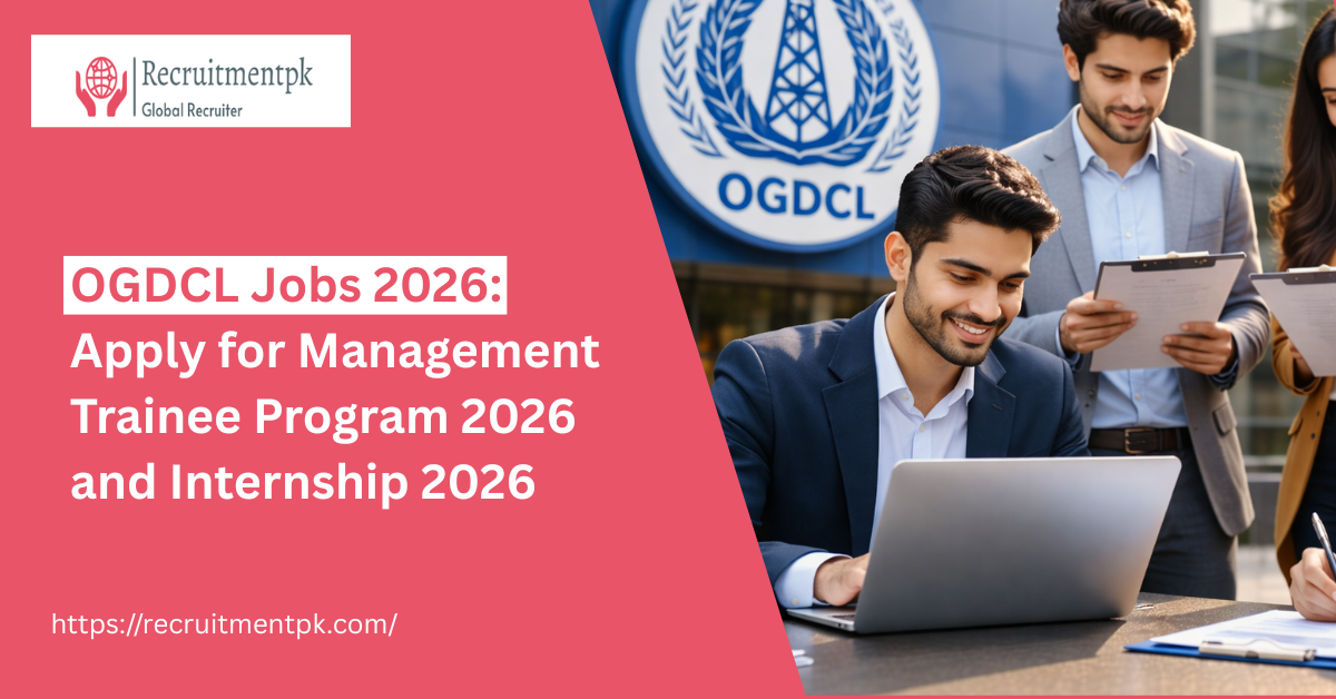 OGDCL Jobs 2026: Apply for Management Trainee Program 2026 and Internship 2026
